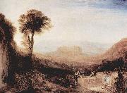Joseph Mallord William Turner Ansicht von Orvieto painting